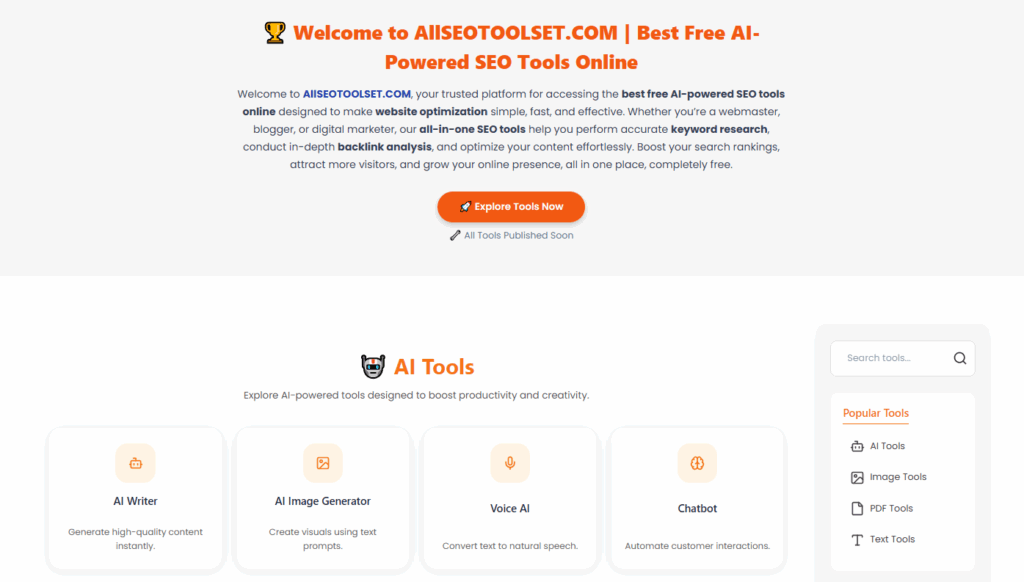 Free SEO Tools Online