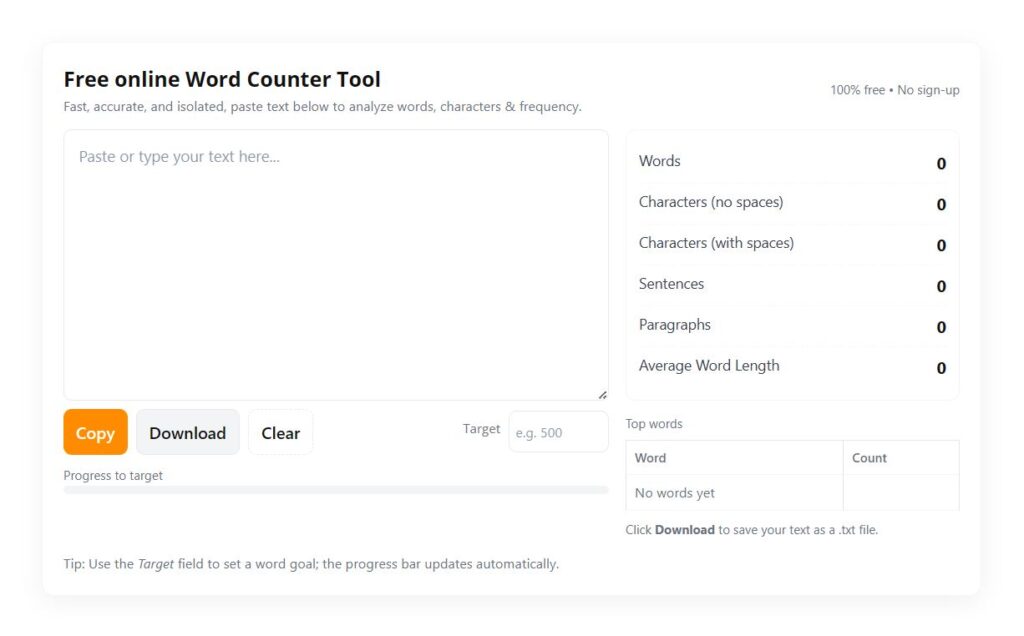 Best Free Word Counter Tool Online