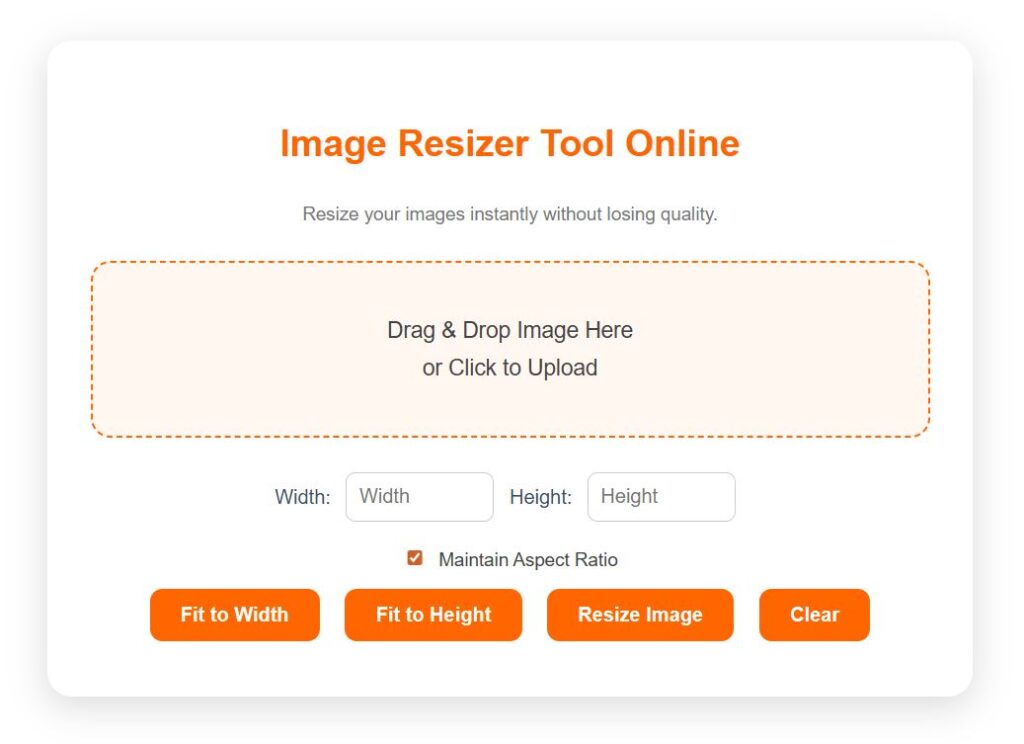 Image Resizer Tool Online