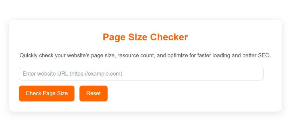 Page Size Checker